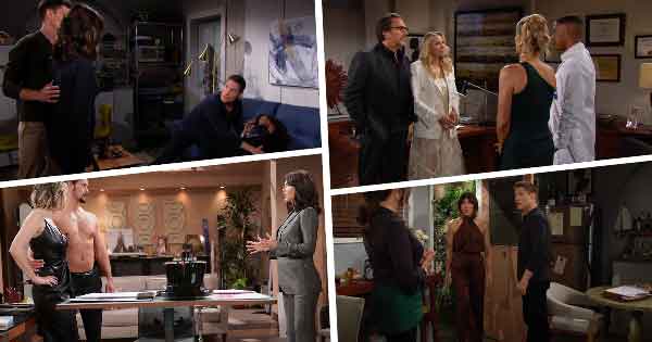 B&B Week of November 6, 2023: Liam told Steffy to leave Finn for him. Steffy punched Sheila. Poppy arrived in Los Angeles and Li wasn't pleased.